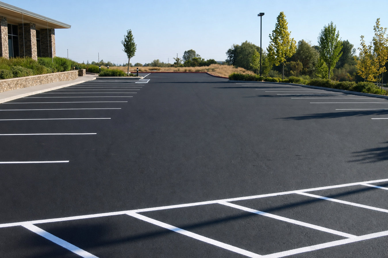 Parking lot paving in Fontana, CA